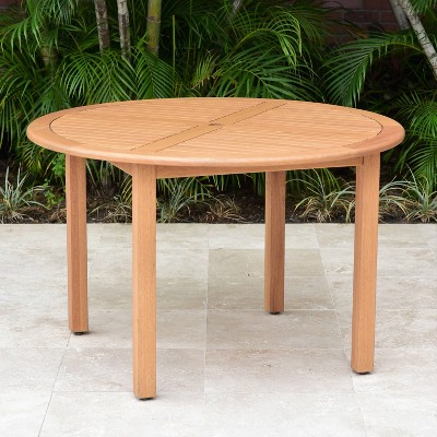 Round Resin Patio Table Target, Resin Round Outdoor Dining Table