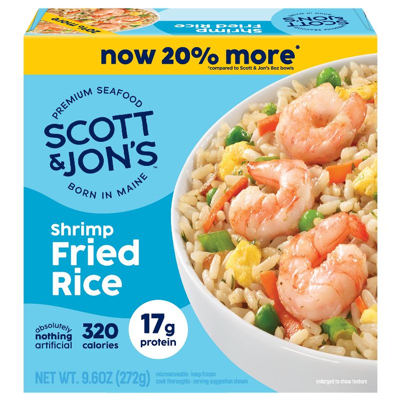 Scott &#38; Jon&#39;s Frozen Shrimp Fried Rice Bowl - 9.6oz, 1 of 9