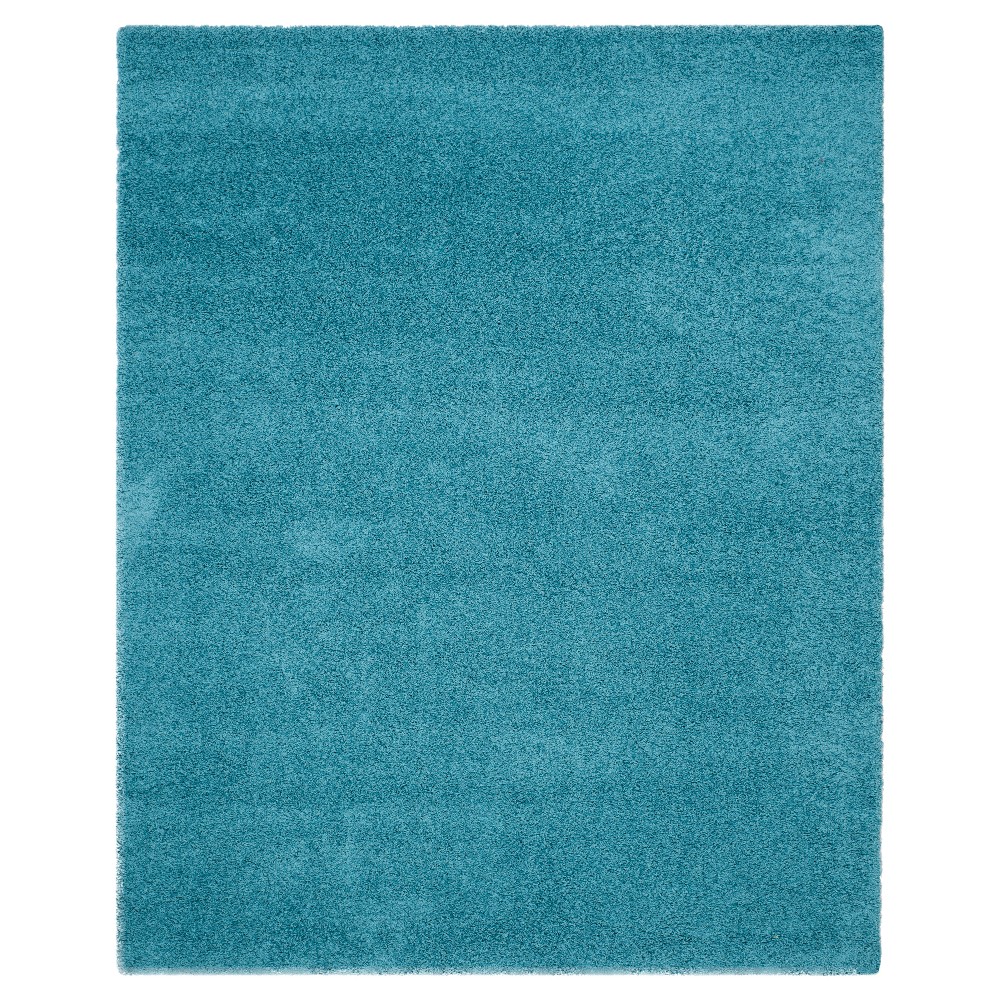 8'x10' Rayan Solid Loomed Area Rug Turquoise - Safavieh