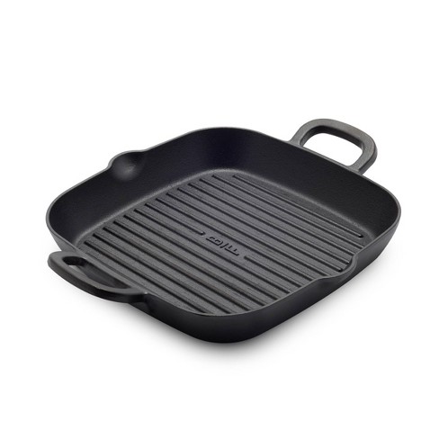 Bobby Flay 11 Cast Iron Square Grill With Dual Handles And Spouts Target