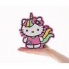Silver Buffalo Sanrio Hello Kitty Unicorn Die-Cut Wooden Wall Art Sign | 8 x 8 Inches - 4 of 4