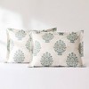 Lush Décor King Sofia Flower Block Bouquet Cotton Comforter Blue - 4 of 4