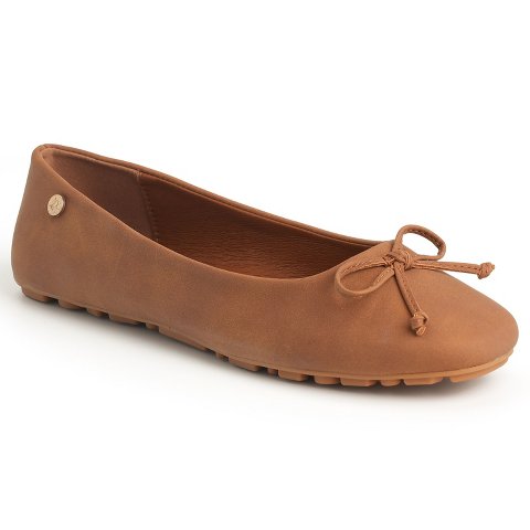 Обувь New York & Company Women's Frankie Ballet Flats - 8, COGNAC