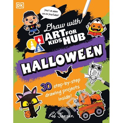 Draw with Art for Kids Hub Halloween - by  Art for Kids Hub & Rob Jensen (Paperback)