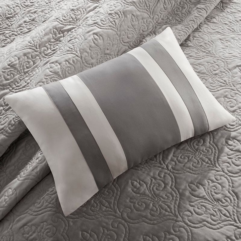 7pc Longmont Reversible Quilted Coverlet Set - Madison Park, 5 of 7