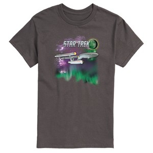 Men's - Star Trek - Enterprise Northern Lights Short Sleeve Graphic T-Shirt - 1 of 4