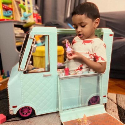 Our Generation Sweet Stop Ice Cream Truck With Electronics For 18