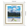 Amanti Art Eva White Gold Picture Frame - 4 of 4