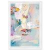 15" x 21" Colorful Abstract Paint Framed Wall Art Print Blue - Wynwood Studio: Modern Style, Digital Art, Vertical Orientation - 3 of 4