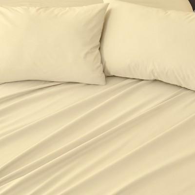 Natural Full Size Ultra Soft Microfiber Sheet Set