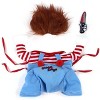 Pet Deadly Doll Dog Costume, Cosplay Halloween Christmas Funny Clothes Party Costume for Small Medium and Large Dogs (Small) - 2 of 4