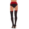 Memoi Women's No Strings Attached 60 Denier Opaque Suspender Pantyhose - 3 of 4