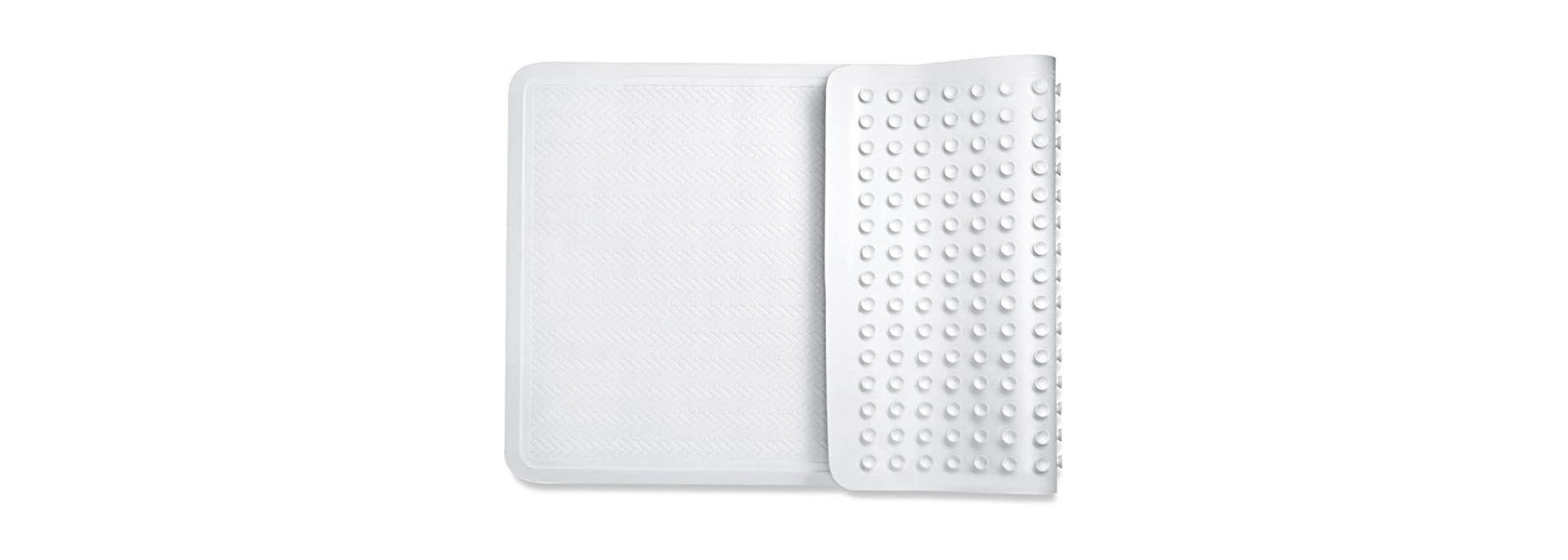 Bath Mat Non Slip with Powerful Gripping Technology for Any Size Bath Tub - BPA-Free - Homeitusa