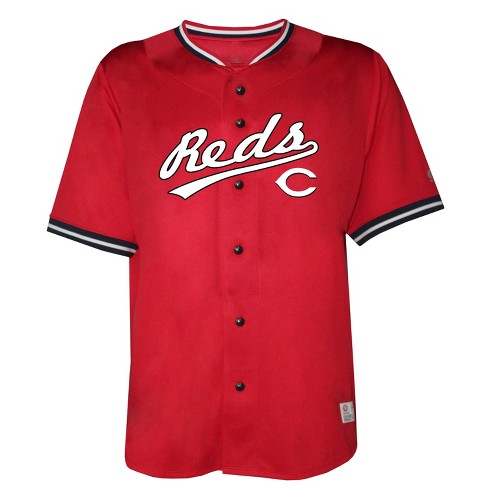 Cincinnati reds button up 2024 shirt