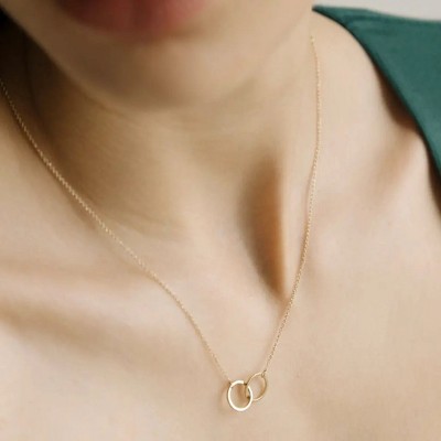 Mini Harmony Necklace in Gold, Rose Gold, Silver - Honeycat
