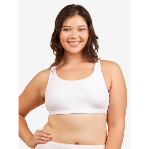 Leading Lady The Serena - Cotton Wirefree Sports Bra - 1 of 4