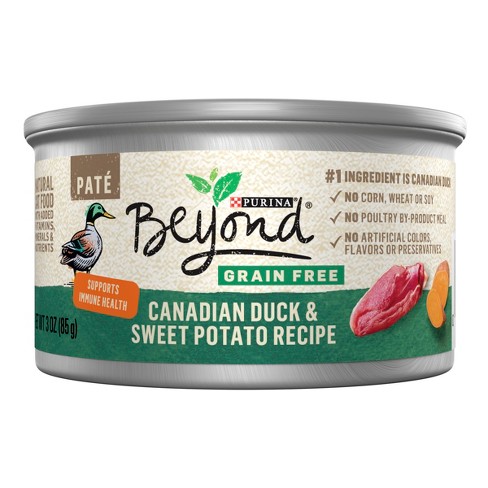 Purina Beyond Grain Free Pat Premium Wet Cat Food Duck Sweet