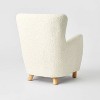 Kessler Wingback Accent Chair Cream Sherpa - Threshold™ designed with Studio McGee - image 4 of 4