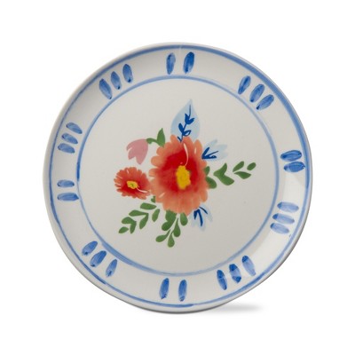 tagltd Dolce Vita Fiori Appetizer Plate Dinnerware Serving Plates