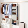 6 Shelf Hanging Closet Organizer Gray - Room Essentials™ : Target