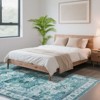 Area Rugs for Living Room - Machine Washable Non Slip Vintage Rugs, Low Pile Lightweight Chenille Print Rug for Bedroom, Dining Room, Home Office - 2 of 4