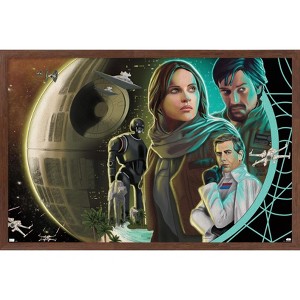 Trends International Star Wars: Rogue One By Talisa Almonte Framed Wall Poster Prints - 1 of 4