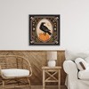 Stupell Industries Spooky Season Black Crow Floating Frame Canvas Art - 3 of 4