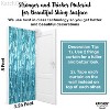 KatchOn, XtraLarge, Blue Foil Fringe Curtain - 8x3.2 Feet, Pack of 2 | Ocean Backdrop | Mermaid Birthday - 4 of 4