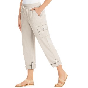 Collections Etc Convertible Cargo Pants - 1 of 4