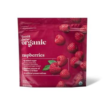 Organic Frozen Red Raspberries - 10oz - Good & Gather™