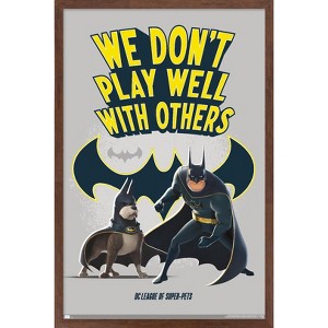Trends International DC Comics Movie League of Super-Pets Framed Wall Poster Prints - 1 of 4