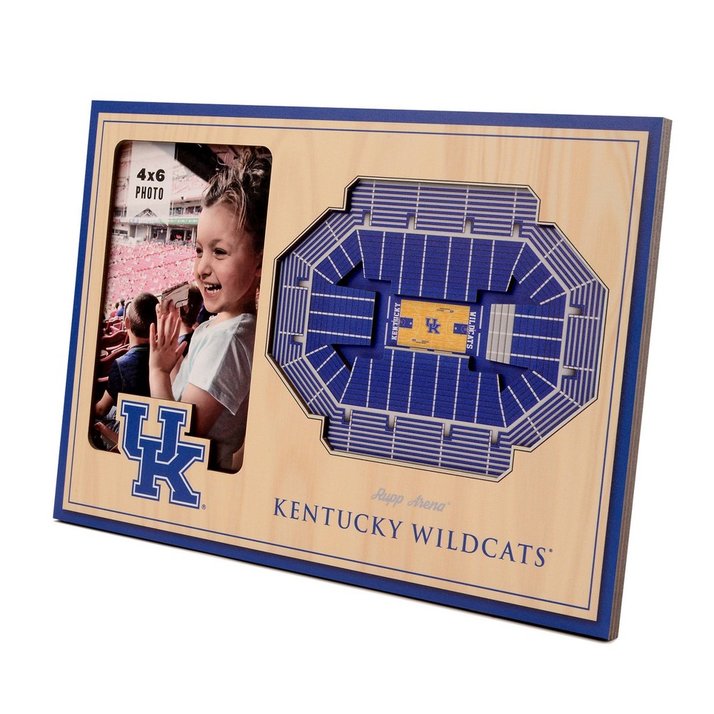 4" x 6" NCAA Kentucky Wildcats 3D StadiumViews Picture Frame