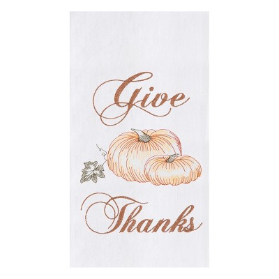 C&F Home Pumpkins Flour Sack Thanksgiving Kitchen Towel