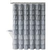 GoodGram Montauk Accents Home Gypsy Ombre Ruffled Fabric Shower Curtain - Standard Length - 2 of 3
