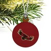 Saint Josephs University Primary Logo Mini Small Tiny Wood Christmas Tree Holiday Ornament - 3 of 4