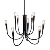 Artcraft Lighting Bronte 9 - Light Chandelier in  Black - 3 of 4