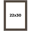 PosterPalooza | Museum Brown Picture Frame - UV Acrylic, Foam Board Backing, Hanging Hardware - 2 of 4