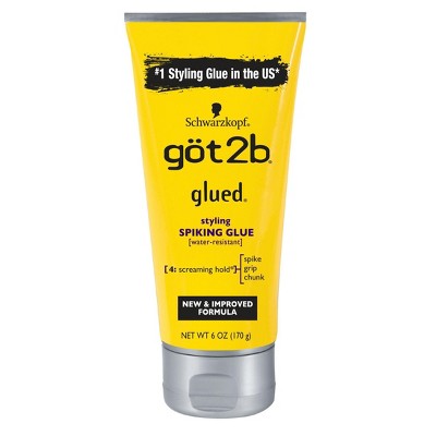 Got2b Glued Styling Spiking Hair Glue - 6oz : Target