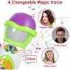 Kids Microphone Karaoke Microphone Machine,Voice Changing and Recording Microphone with Colorful Lights - 2 of 4