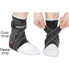 Zamst A2-dx Sports Ankle Brace With Protective Guards For High Ankle  Sprains And Chronic Ankle Instability – Black - Right Foot/large : Target