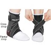 Zamst A2-DX Sports Ankle Brace with Protective Guards For High Ankle Sprains and Chronic Ankle Instability for Basketball Volleyball Lacrosse Football - 3 of 4