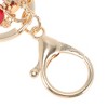 Unique Bargains Christmas Keychain Double Ring Lobster Clasp Zinc Alloy Gold Tone 1 Pc - 3 of 4