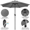 Yaheetech 9FT Outdoor Patio Umbrella with Crank and Push Button to Tilt - 4 of 4