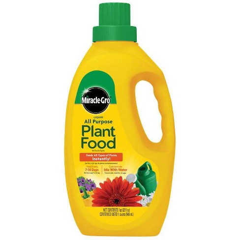 Miracle-gro 32oz Liquid All Purpose Plant Food Concentrate : Target