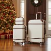 Polibi 3‑Piece Hardshell Luggage Set with Cosmetic Case & Spinner Suitcases - 2 of 4