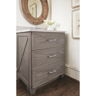 Polished Chrome Modern Cabinet Bar Pull with Mounting Hardware