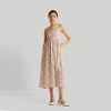 Reistor Women's Strappy Gathered Midi Dress - 2 of 4
