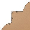 Wood Quatrefoil Wall Mirror Gold - CosmoLiving by Cosmopolitan: Contemporary Round MDF Frame, No Assembly Required - 3 of 4