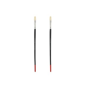 Creative Mark Powercryl Ultimate Acrylic Paint Brushes - Filbert Assorted Sets of 2, Artist Paint Brushes, 3 Diameters of Synthetic Hair Filament, - 1 of 4