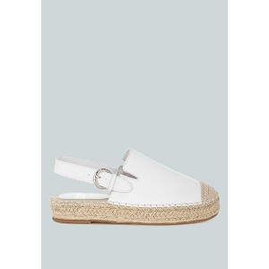 Azula Genuine Leather Espadrilles Sandals - 1 of 4